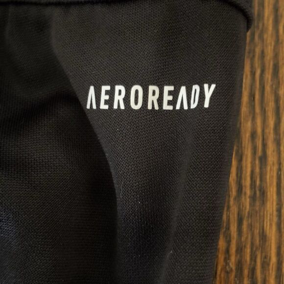 Adidas Tiro 24 Womens Regis RU Soccer Patch Zip Ankle Pants Black Large Athletic - Picture 9 of 12